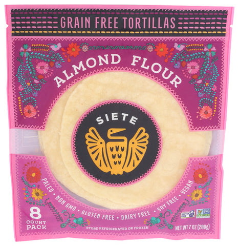 Tortilla Almnd Flour 8Pc - 7OZ (case of 12)