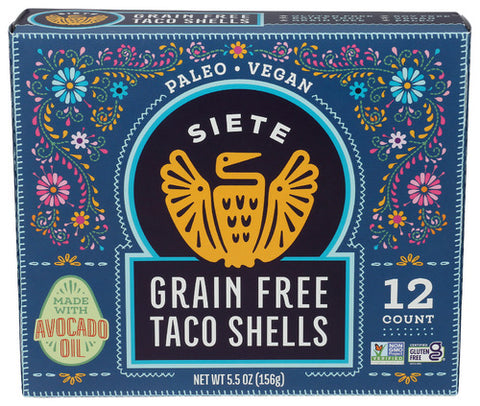 Shells Taco Grain Free - 5.5 OZ (Case of 12)