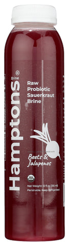 Brine Srkrt Beet Jal Raw - 12 FO (Case of 6)