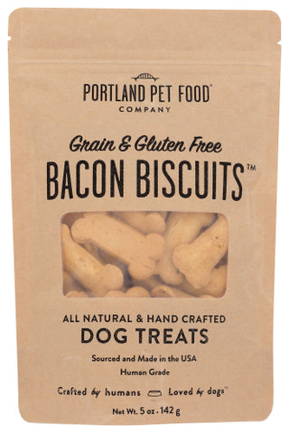 Biscuit Dog Bacon - 5OZ (case of 6)