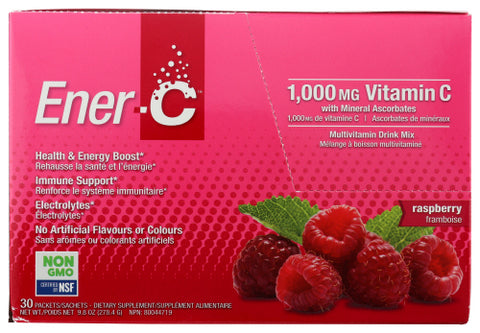 Vitamin C Pkt Raspberry - 30 PC (Case of 1)