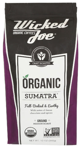 Coffee Sumatra Ground - 12OZ (case of 6)