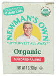 Raisins Organic 1Oz 6Pk - 6OZ (case of 12)