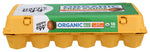 Egg Free Range Org - 1.5DZ (case of 16)