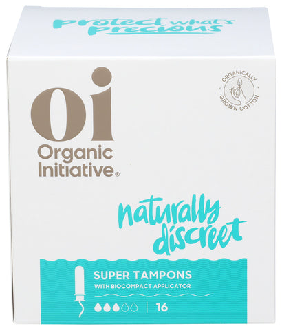 Tampons Cotton Super - 16 PC (Case of 1)