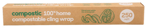 Wrap Cling Compostable - 250 FT (Case of 12)