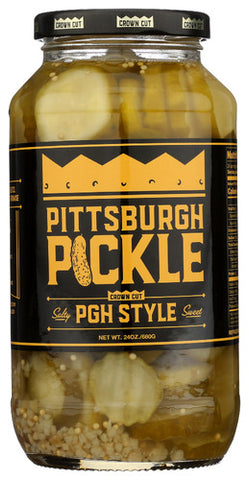 Pickle Chips Pittsburgh - 24 OZ (Case of 6)