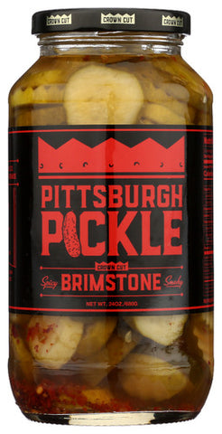 Pickle Chips Brimstone - 24 OZ (Case of 6)