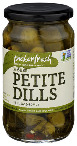 Pickle Dill Petite - 16 OZ (Case of 6)