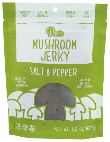 Jerky Mushrm Salt Pepper - 2.2OZ (case of 6)