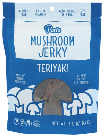 Jerky Mushroom Teriyaki - 2.2OZ (case of 6)