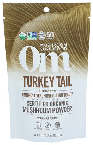 Turkey Tail Powder Org - 3.5 OZ (Case of 1)