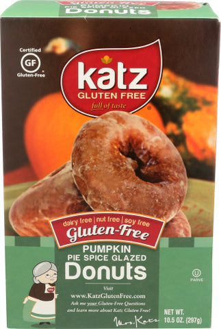 DONUT GF GLZD PMPKN SPC - 10.5 OZ (Case of 6)