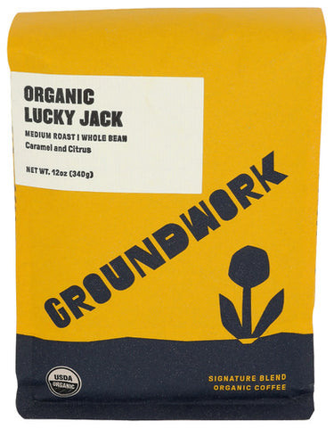 Coffee Lucky Jack Org - 12 OZ (Case of 6)