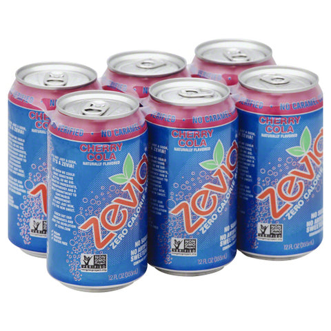 Soda Cola Cherry 6Pk - 72FO (case of 4)