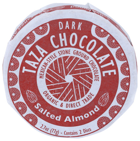 Choc Disc Almnd Sltd Org - 2.7OZ (case of 12)