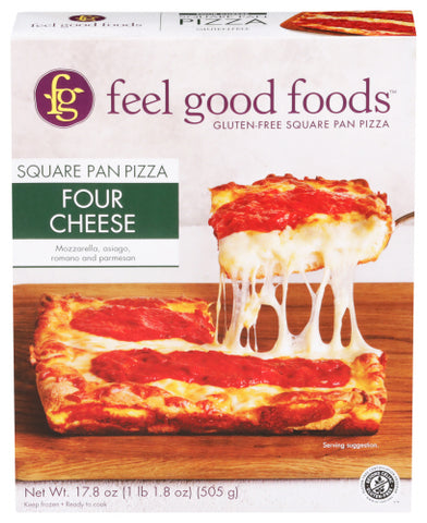 Pizza Four Cheese Sqr Pa - 17.8OZ (case of 8)