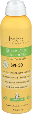 Sunscreen Spf 30 Zinc Sp - 6 OZ (Case of 1)