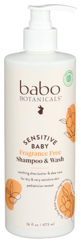 Shampoo Wash Baby - 16 OZ (Case of 1)