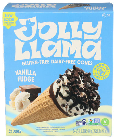 Cone Vanilla Non Dairy - 14.25FO (case of 8)